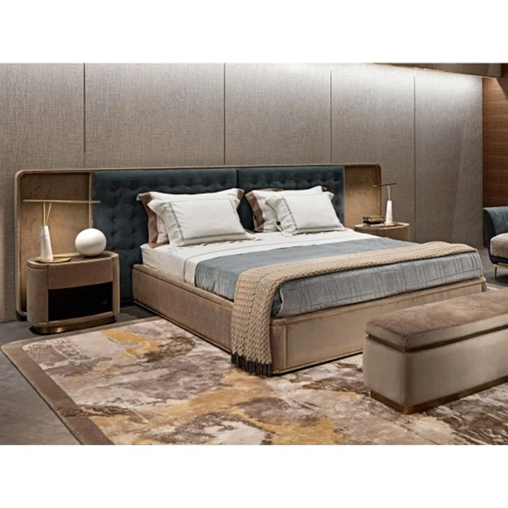Leather Luxury Bed